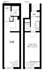 ＲＩＶＥＮＤＥＬＬ　ＥＢＩＳＵの物件間取画像